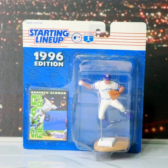 Roberto Alomar Jr. Vintage Baseball Figurine by Starting Lineup! Blue Jays!!! - Picture 3 of 6